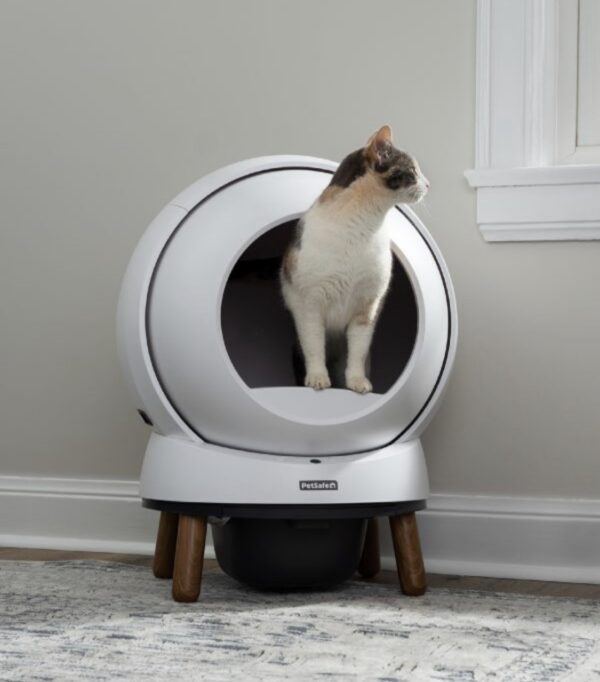 Litière automatique PETSAFE Blanc